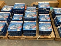 28 X ASSORTED BRAKE DISCS TO INCLUDE BOSCH BRAKE DISC - RRP £259 (KERBSIDE PALLET DELIVERY)