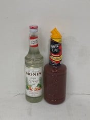 QTY OF ASSORTED ITEMS TO INCLUDE FINEST CALL PREMIUM BLOODY MARY MIXER (COLLECTION ONLY)