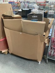 PALLET OF ASSORTED ITEMS TO INCLUDE TOWER 75L RECTANGULAR SENSOR BIN (KERBSIDE PALLET DELIVERY)