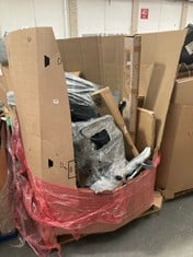 PALLET OF ASSORTED ITEMS TO INCLUDE NRS ELBOW CRUTCH WITH HANDLE (KERBSIDE PALLET DELIVERY)