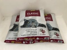 12 X DR ELSEY'S CLASSIC UNSCENTED CAT LITTER 18 LB RRP £118