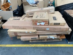 PALLET OF ASSORTED ITEMS TO INCLUDE STORAGE MERCHANT CHEST (KERBSIDE PALLET DELIVERY)