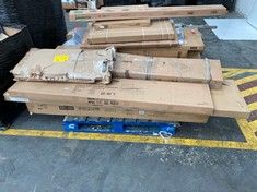 PALLET OF ASSORTED ITEMS TO INCLUDE JUNIOR VIDA TAURUS TODDLER BED WITH STORAGE (KERBSIDE PALLET DELIVERY)