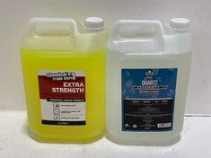 14 X CLEANING PRODUCTS TO INCLUDE CHEMICAL TRADE STORE EXTRA STRENGTH LEMON DISHWASHER RINSE AID (COLLECTION ONLY)