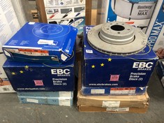 9 X ASSORTED ITEMS TO INCLUDE EBC BRAKES PRECISION BRAKE DISCS D1864