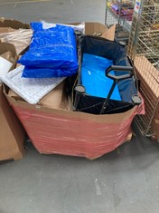 PALLET OF ASSORTED ITEMS TO INCLUDE LAKELAND MINI ICE CREAM MAKER (KERBSIDE PALLET DELIVERY)