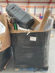 PALLET OF ASSORTED ITEMS TO INCLUDE WARD 100 LITRE SLIMLINE WATER BUTT SET (KERBSIDE PALLET DELIVERY)