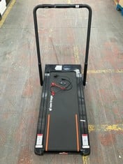 NEW IMAGE FITT MILL TREADMILL IN BLACK AND ORANGE