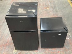 ABODE TABLE TOP FREEZER IN BLACK (ATTFZ0E1) TO INCLUDE IGENIX 47 CM COUNTER FRIDGE FREEZER IN BLACK (IG347FF)