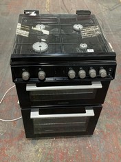 MONTPELLIER BLACK GAS COOKER ( MDOG60LK) RRP £465 .99