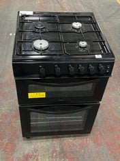 LOGIK BLACK GAS COOKER (LFTG60B22) RRP £329.99