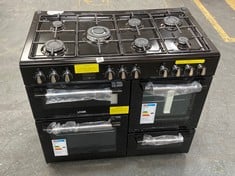 LOGIK RANGE COOKER IN BLACK MODEL: LRC100B21 RRP:£659