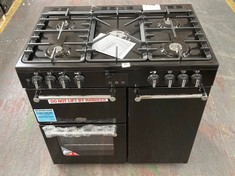 BELLING RANGE COOKER IN BLACK MODEL:90DF MAIN RRP: £999