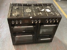 LOGIK RANGE COOKER IN BLACK MODEL: LRC100B21 RRP:£659