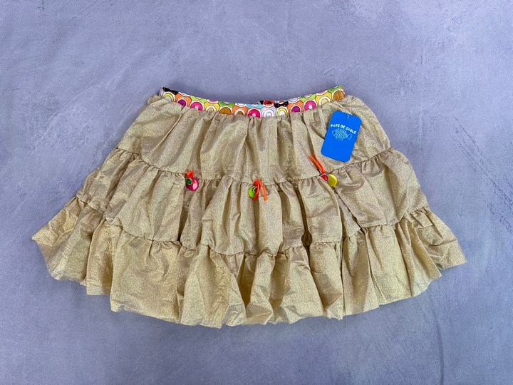 Pate De Sable  Ruffle Beach Skirt - Size 12 Years