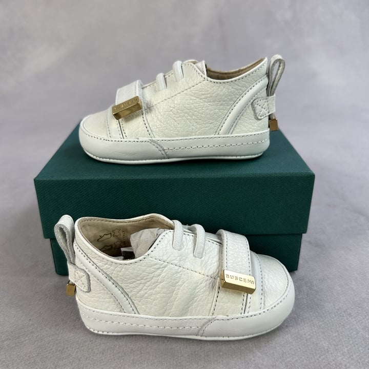 Buscemi Leather 100Mm Baby Shoes - Size 12 Months