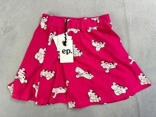 Little Eleven Paris  Pink Panther Skirt - Size 8 Years