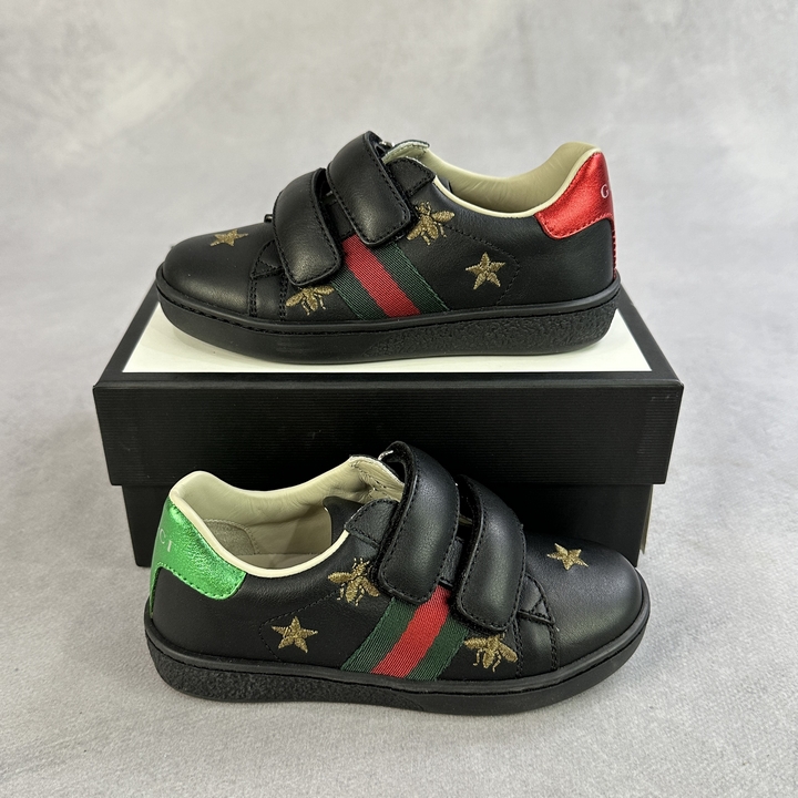 Gucci   Leather Trainers - Size 24