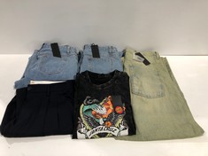 5 X PREMIUM DESIGNER CLOTHING ASSORTMENT INCLUDING SANTA CRUZ T-SHIRT SIZE L (TOTAL  RRP. 381€) - LOCATION 31A.