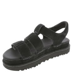 UGG, SANDALS, WOMEN, BLACK, 39 EU (140€ RRP) - LOCATION 5A.