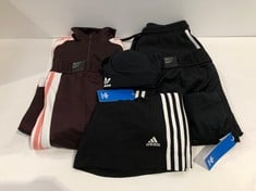 5 X PREMIUM DESIGNER CLOTHING ASSORTMENT INCLUDING ADIDAS TOP SIZE M (TOTAL  RRP 232€) - LOCATION 39A.