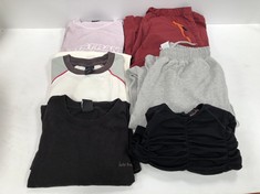 6 X PREMIUM DESIGNER CLOTHING ASSORTMENT INCLUDING SPORT TOP SIZE M (TOTAL  RRP 316€) - LOCATION 43A.