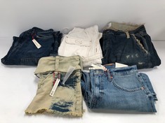 5 X PREMIUM DESIGNER CLOTHING ASSORTMENT INCLUDING DENIM SKIRT SIZE XS (TOTAL  RRP 272€) - LOCATION 52A.