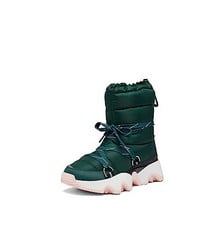 SOREL KINETIC IMPACT NXT BOOT WP, WOMEN'S HIKING SHOES, GREEN, 38 EU (155€ RRP) - LOCATION 9A.