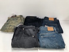 5 X PREMIUM DESIGNER CLOTHING ASSORTMENT INCLUDING JEANS SIZE XS (TOTAL  RRP 351€) - LOCATION 48A.