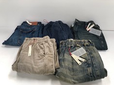 5 X PREMIUM DESIGNER CLOTHING ASSORTMENT INCLUDING JEANS SIZE XXS (TOTAL  RRP. 369€) - LOCATION 48A.