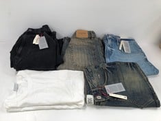 5 X PREMIUM DESIGNER CLOTHING ASSORTMENT INCLUDING T-SHIRT SIZE XXS (TOTAL  RRP 258€) - LOCATION 28A.