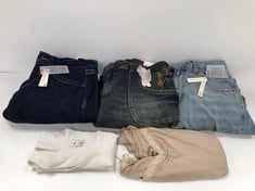 5 X PREMIUM DESIGNER CLOTHING ASSORTMENT INCLUDING SIZE S T-SHIRT (TOTAL  RRP. 259€) - LOCATION 28A.