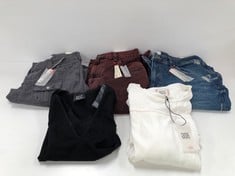 5 X PREMIUM DESIGNER CLOTHING ASSORTMENT INCLUDING BLACK TOP SIZE L (TOTAL  RRP. 284€) -LOCATION 16A.