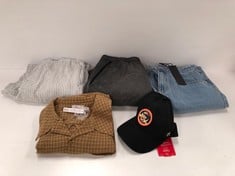 5 X ASSORTMENT OF PREMIUM DESIGNER CLOTHING INCLUDING TOKYO GIANTS CAP (TOTAL  RRP. 343€) -LOCATION 12A.