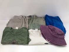 6 X PREMIUM DESIGNER CLOTHING ASSORTMENT INCLUDING BLUE CORDUROY JUMPSUIT SIZE M (TOTAL  RRP 316€) - LOCATION 8A.