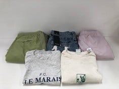 5 X PREMIUM DESIGNER CLOTHING ASSORTMENT INCLUDING T-SHIRT SIZE XS (TOTAL  RRP 343€) - LOCATION 8A.