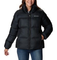 COLUMBIA COAT BLACK COLOUR SIZE XS (TOTAL  RRP 140€) - LOCATION 21B.