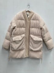 BEIGE VARLEY COAT SIZE L (TOTAL  RRP. 299€) - LOCATION 45B.