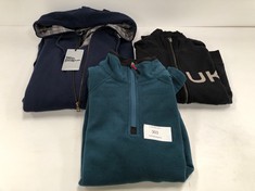 3 X PREMIUM DESIGN SWEATSHIRTS INCLUDING BASIC PLEASURE MODE SIZE S (TOTAL  RRP 150€) - LOCATION 50B.