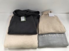 4 X PREMIUM DESIGN SWEATSHIRTS AND PULLOVERS INCLUDING IETS FRANS SIZE XS (TOTAL  RRP 129€) - LOCATION 46B.