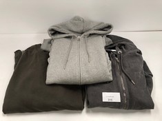 3 X BDG PREMIUM DESIGN SWEATSHIRTS VARIOUS SIZES (TOTAL  RRP. 193€) - LOCATION 46B.