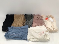 7 X DRESSES VARIOUS BRANDS AND SIZES INCLUDING CIDER SIZE S (TOTAL  RRP 448€) - LOCATION 14B.