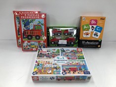 5 X TOYS VARIOUS MODELS INCLUDING PUZZLES EDUCA - LOCATION 19B.