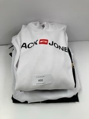 5 X JACK & JONES CLOTHING VARIOUS SIZES AND STYLES INCLUDING WHITE SWEATSHIRT SIZE XL - LOCATION 47B.