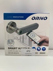 ORNO ZS-853 SMART LOCK WITH TOUCH KEYPAD AND SMART FUNCTION - FINGERPRINT READER BLEUTOOTH 4.0 - LOCATION 51B.