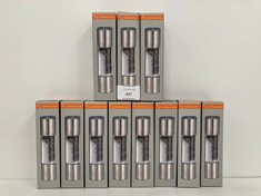 11 X MANUAL SALT AND PEPPER GRINDER GREY - LOCATION 48B.