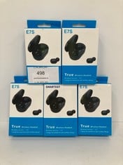 5 X WIRELESS HEADPHONES MODEL E7S VERSION 5.0 - LOCATION 40B.