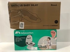 BEBECONFORT MINI WC 12M-3A <20KG AND HAUCK BABY BATH LOUNGER - LOCATION 21C.