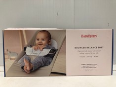 BABYBJÖRN BABY ROCKER (0 TO 2 YEARS, 3.5 TO 13 KG)VARIOUS POSITIONS, BEIGE COLOUR -LOCATION 25C.