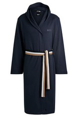 NAVY BLUE BOSS COAT SIZE M - LOCATION 50C.